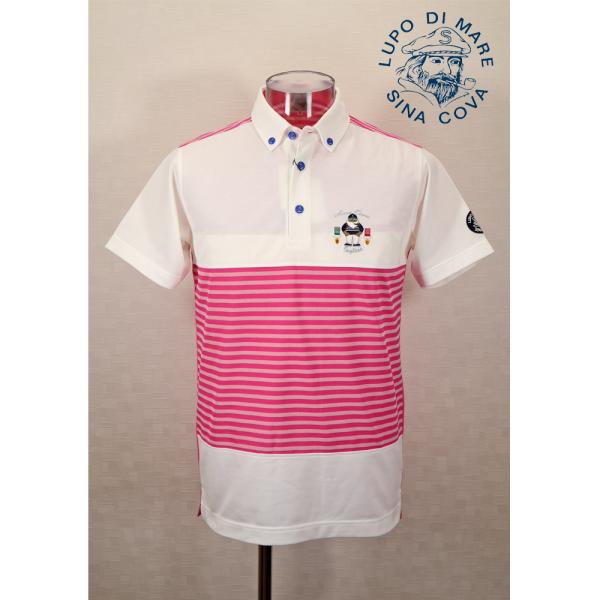 野花 卯月 ☆シナコバ＜５０％ＯＦＦ＞春夏半袖ボタンダウンポロシャツ