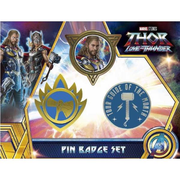 MARVEL（マーベル） ソー：ラブ&サンダー/IBA266 ピンバッジセット