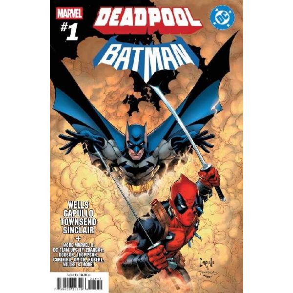 アメコミ　洋書　セット　マーベル　MARVEL DC MARVEL（マーベル） MARVEL DC DEADPOOL BATMAN #1 : アメコミ