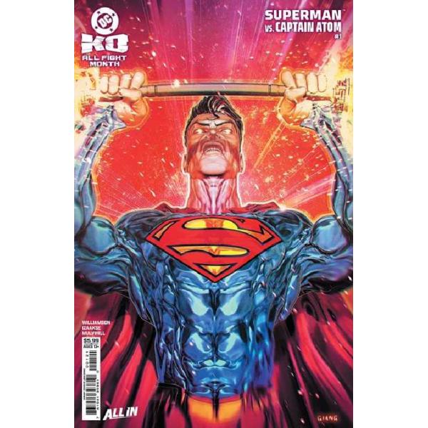 DC K.O. SUPERMAN VS CAPTAIN ATOM #1 (ONE SHOT)＜Bカバー＞