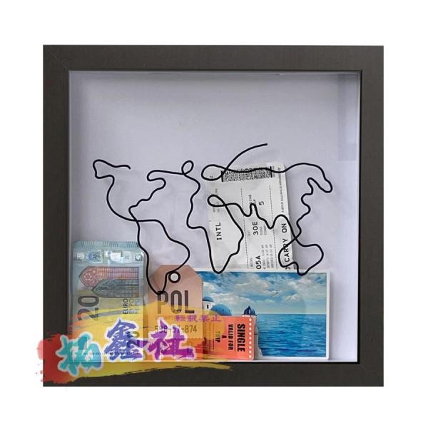 冒険アーカイブボックス トラベルチケットコレクションボックス トラベルメモリーストレージボックスメモリーディスプレイケースアドベンチャーアーカイブシャド