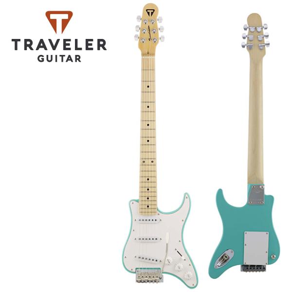 TRAVELER GUITARS エレキギター Traveler Guitar Travelcaster Deluxe Surf Green《エレキギター
