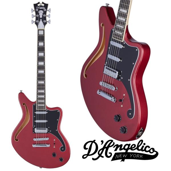 D'Angelico Premier Bedford SH -Oxblood-�s�G���L�M�^�[�t