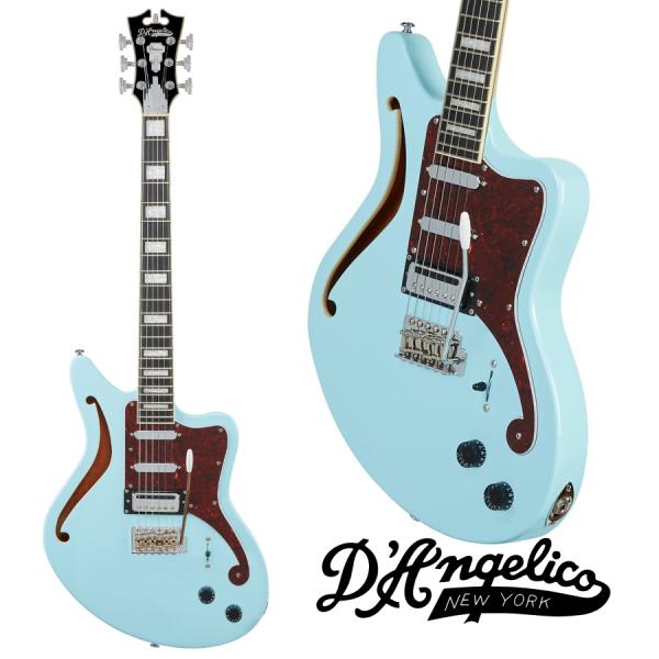 D'Angelico Premier Bedford SH -Sky Blue-sGLM^[t