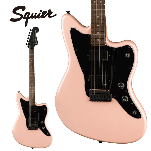 Squier Contemporary Active Jazzmaster HH - Shell Pink Pearl Squier Contemporary Active Jazzmaster HH - Shell Pink Pearl
