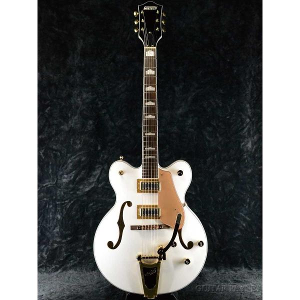 Gretsch G5422TG Electromatic Classic Hollow Body Double-Cut with Bigsby and Gold Hardware Laurel Fingerboard -Snowcrest White-sGLM^[t