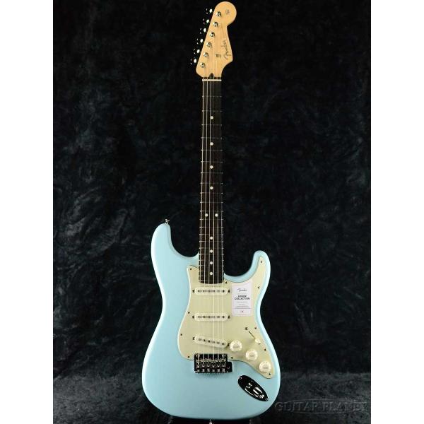 Fender Made in Japan Junior Collection Stratocaster - Satin Daphne Blue / Rosewood -sGLM^[t