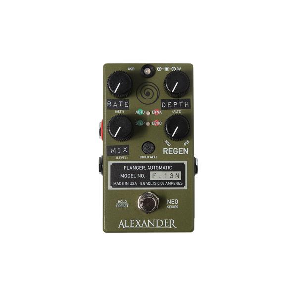 ギター Alexander pedals f-13 Neo flanger F-13 Neo Flanger | Alexander Pedals | 取扱いブランド | 株式