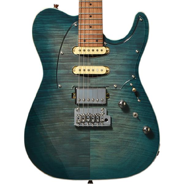 Bacchus / AC24AD-FMH RSM/M　BLU-B (Blue Burst)《アンドレ・ディヌス　シグネイチャー》 新品《エレキギター》