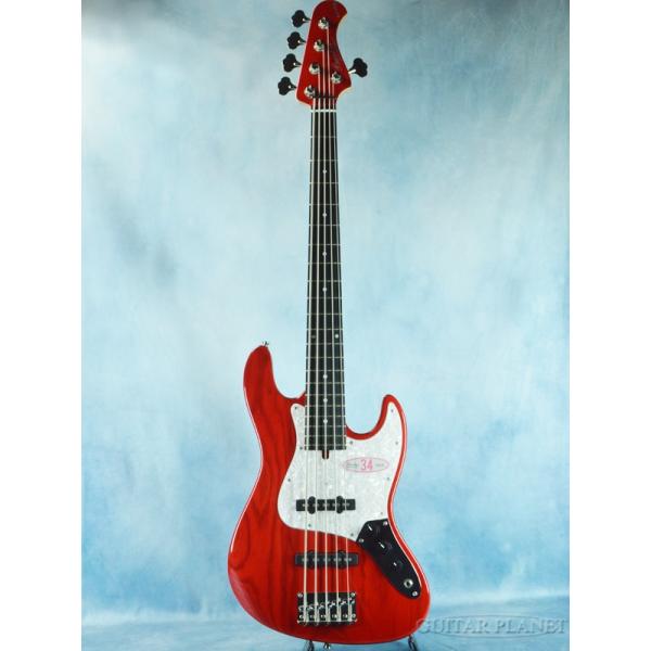 ベース Bacchus WL-534S ASH See Through Red guitarplanet_bacchus-wl534s-