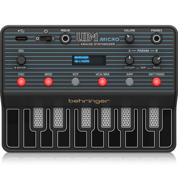behringer / UB-1 MICRO 新品 ポータブルアナログシンセサイザー