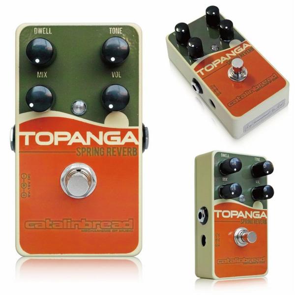 TOPANGA SPRING REVERB ギターエフェクター Catalinbread Topanga Spring Reverb【スプリングリバーブ