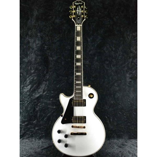 Epiphone Les Paul Custom Left Hand -Alpine White- 新品
