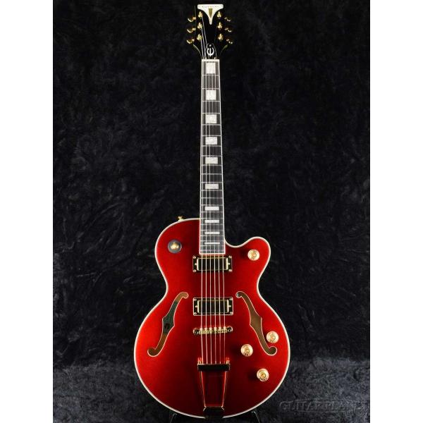 【美品】Epiphone Uptown Kat ES Ruby Redセミアコ Epiphone Uptown Kat ES - Ruby Red Metallic – nafiriguitar.com