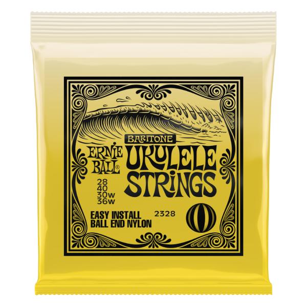 ERNIE BALL / #2328 BARITONE UKULELE ナイロンボールエンド《ウクレレ弦》
