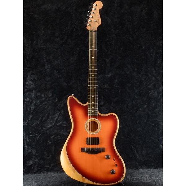 Fender USA American Acoustasonic Jazzmaster -Sunburst / Ebony-sGLM^[t