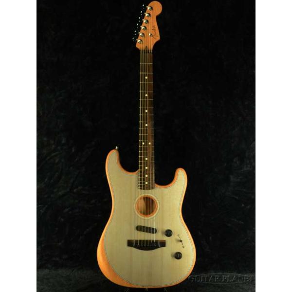 ギター Fender USA acoustasonic stratocaster Fender / AMERICAN ACOUSTASONIC STRATOCASTER Transparent