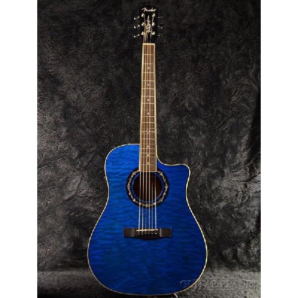 Fender T-Bucket 300CE QT V2 トランスブルー 《アコギ Fender T-Bucket 300CE QT V2 トランスブルー 《アコギ