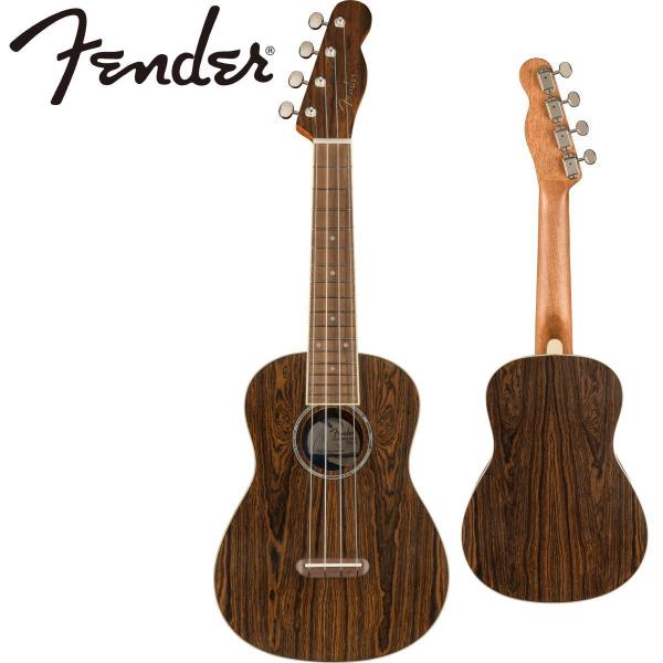 Fender ZUMA EXOTIC CONCERT UKULELE -Natural Bocote- RT[gEN
