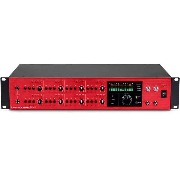 Focusrite Clarett 8 Pre X オーディオインターフェイス : ギター