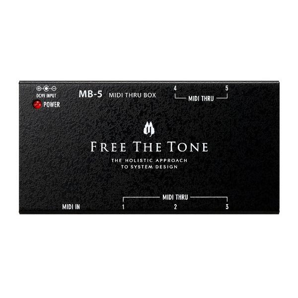 ギター FREE THE TONE MB-5 MIDI THRU BOX FREE THE TONE MB-5 MIDI THRU BOX 《エフェクター》 : ギター