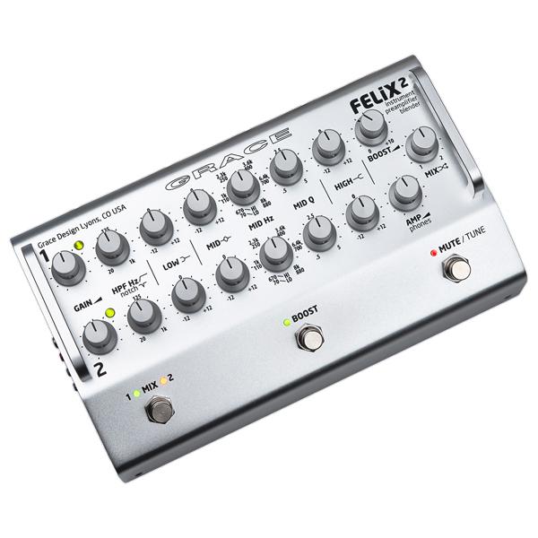 期間限定特典付き!!】Grace design FELiX2 Silver《アコースティック 