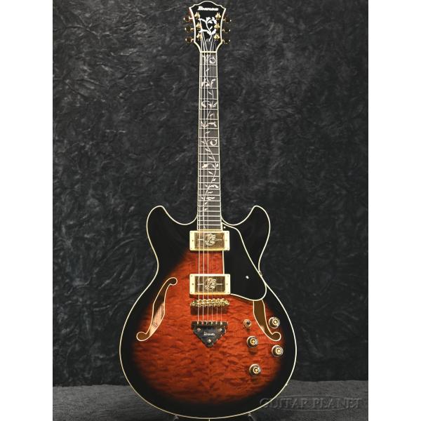 Ibanez AS93QMSP-DBS(Dark Brown Sunburst) 新品 [アイバニーズ