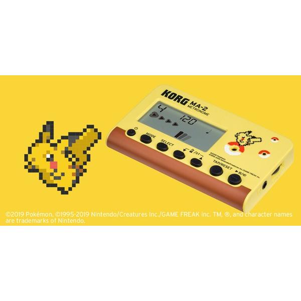 KORG MA-2 ピカチュウ メトロノーム ポケモン KORG MA-2-PK ピカチュウ メトロノーム : ギタープラネット