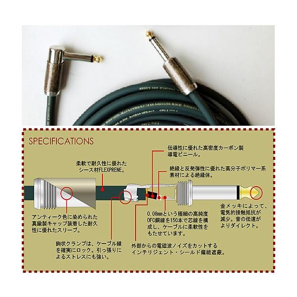 Live Line "Pure Craft" Studio Series Cable 4m S/L | �M�^�[/�x�[�X�p�P�[�u��