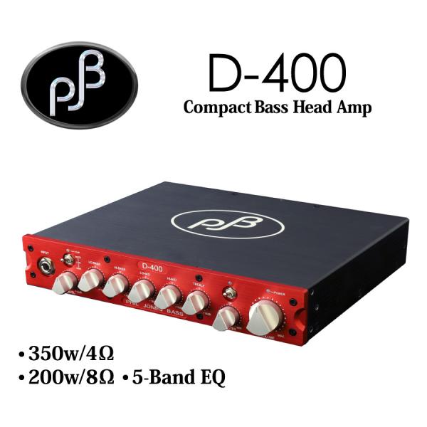 Phil Jones Bass D-400 -Red-《ヘッドアンプ》 : ギタープラネット
