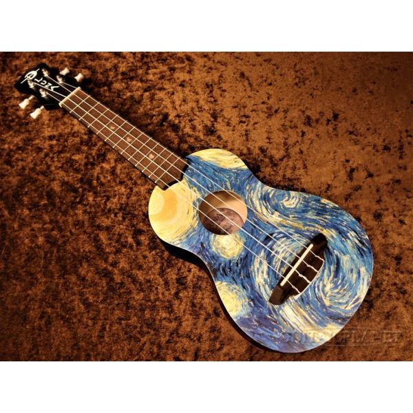 Luna Guitars Uke Starry Night Soprano \vmEN sENt