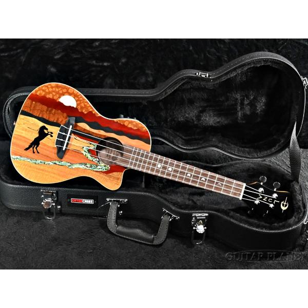 Luna 《ハードケース付!!》Luna Guitars Vista Stallion Concert Uke w