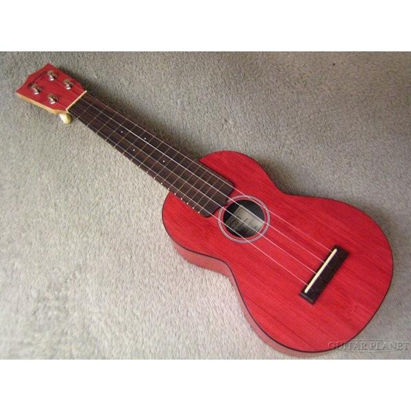 Martin OXK Uke Bamboo Red ソプラノウクレレ 《ウクレレ》 : martin 