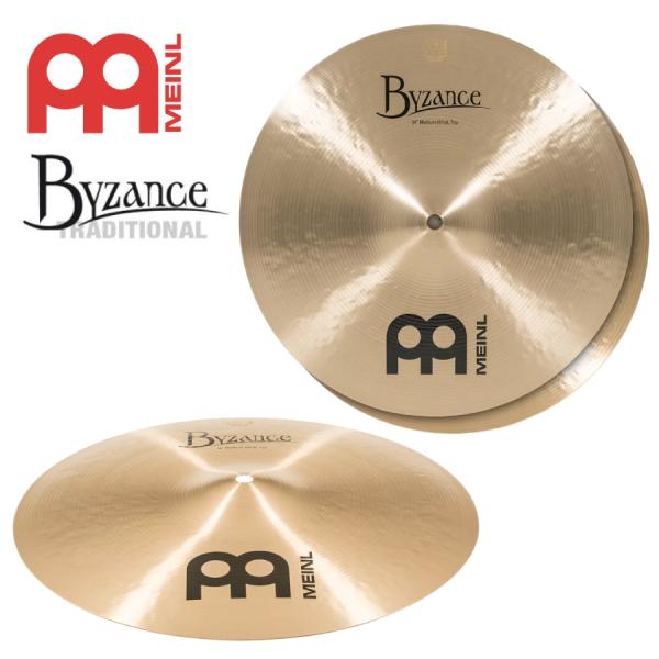 MEINL Cymbals B14MH Byzance Traditional Hihats 14"snCnbgVot