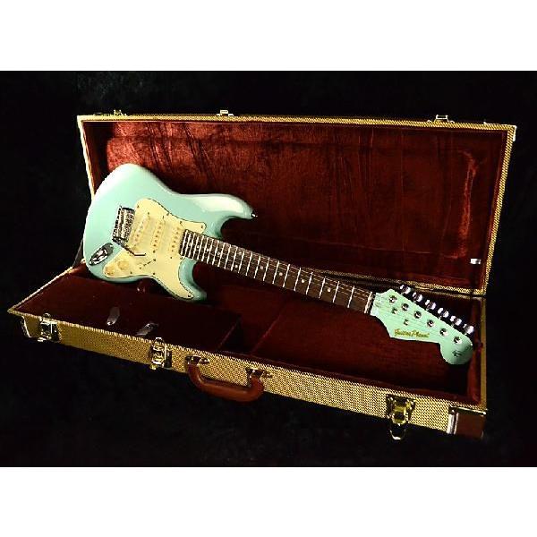 Guitar Planet ミニギター ストラトタイプ ダフネブルー/ローズ