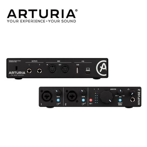 ARTURIA MINIFUSE 2 BK │ オーディオインターフェイス :minifuse-2-bk