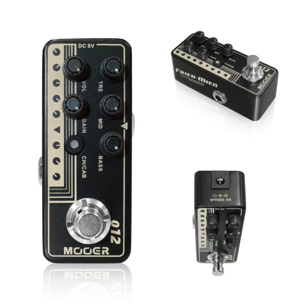 ギター Mooer Micro Preamp 012 Mooer Micro Preamp 012 Fried-Mien Electric guitar preamp