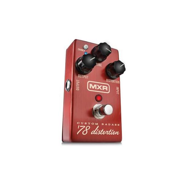 MXR M78 Distortion ギターエフェクター MXR / M78 ディストーションの特徴と使い方等をレビュー。真空管