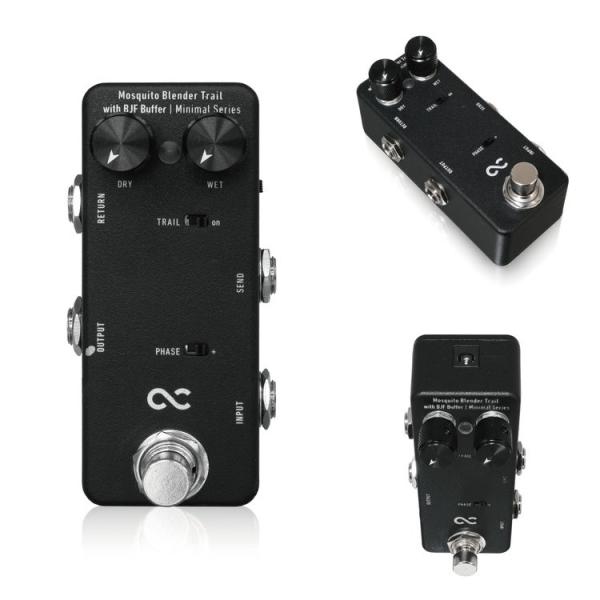 Mosquito Blender Trail ギターエフェクター One Control Minimal Series Mosquito Blender Trail with BJF