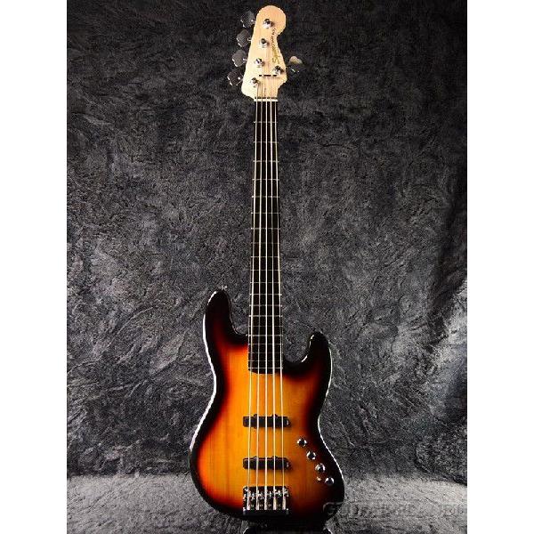 Squier Deluxe Jazz Bass Active V 5弦ベース 3カラーサンバースト 《ベース》