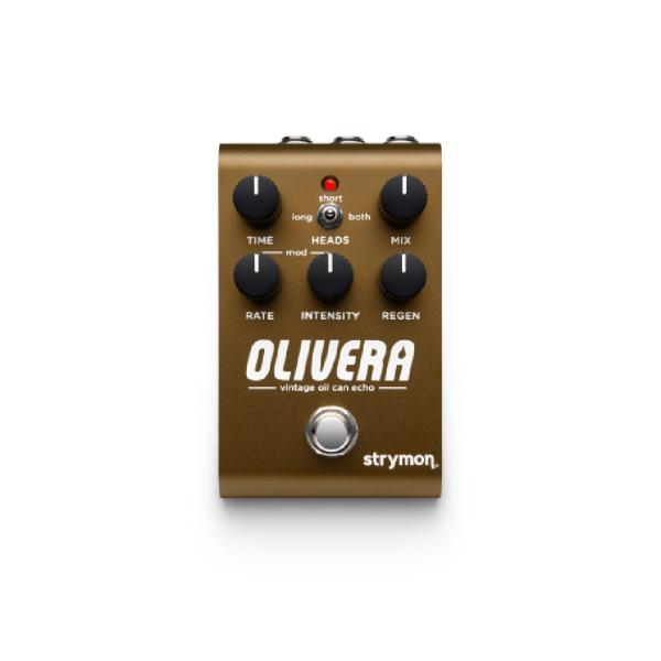 【予約受付中!!】strymon / OLIVERA 新品 オイル缶エコー・サウンド《エフェクター》