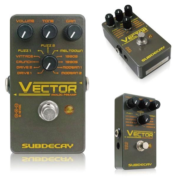 SUBDECAY VECTOR オーバードライブ ファズ エフェクター Subdecay Vector オーバードライブ/ディストーション/ファズ