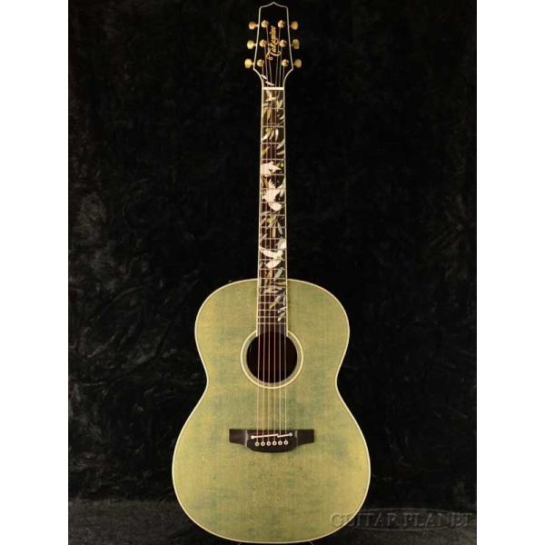 タカミネ　Takamine ギター　エレアコ　グリーン　緑 12/26追加あり！】Takamineからイシバシ楽器 カスタムオーダー品が入荷