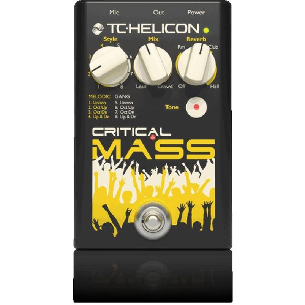 TC HELICON CRITICAL MASS ボーカルエフェクター TC HELICON Critical Mass ヴォーカル用リバーブ 《エフェクター