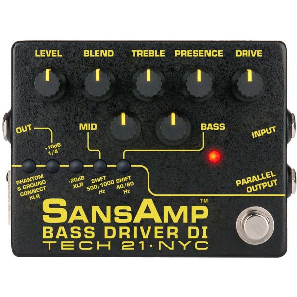 期間限定特典付き!!】Tech 21 SANSAMP BASS DRIVER DI Ver.2 ベース用