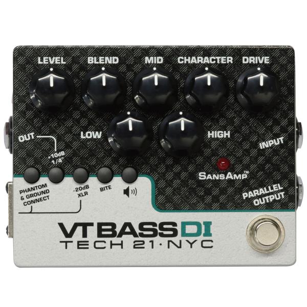 TECH 21 VT BASS DI (SANSAMP)ベースエフェクター 正規品】TECH21 SansAmp VT Bass DI【ベース用プリアンプ/ダイレクト