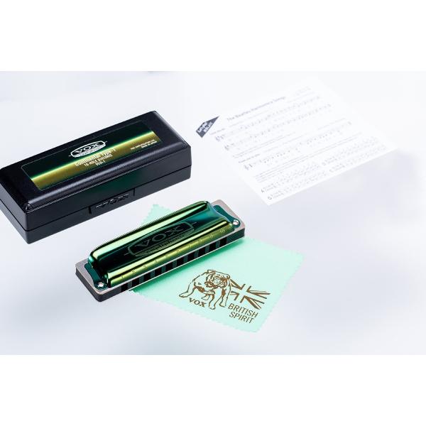 VOX Continental Type-1 Harmonica "British Green" sn[jJt