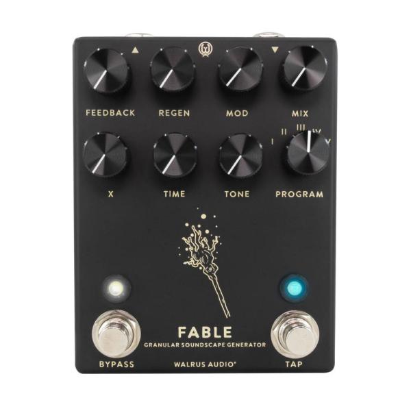 【受注生産/納期1か月ほど!!】WALRUS AUDIO Fable Granular Soundscape Generator ブラック【ディレイ】《エフェクター》