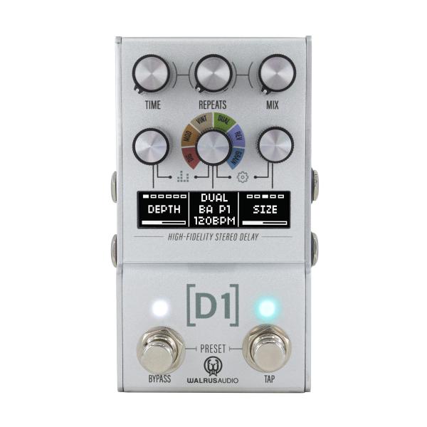 WALRUS AUDIO Mako Series MKII D1 High-Fidelity Delay 新品 ディレイ 《エフェクター》