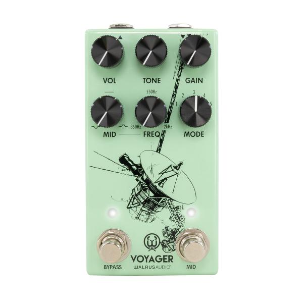 WALRUS AUDIO Voyager MKII -Seafoam Green- Overdrive/Preamp 新品 オーバードライブ/プリアンプ 《エフェクター》